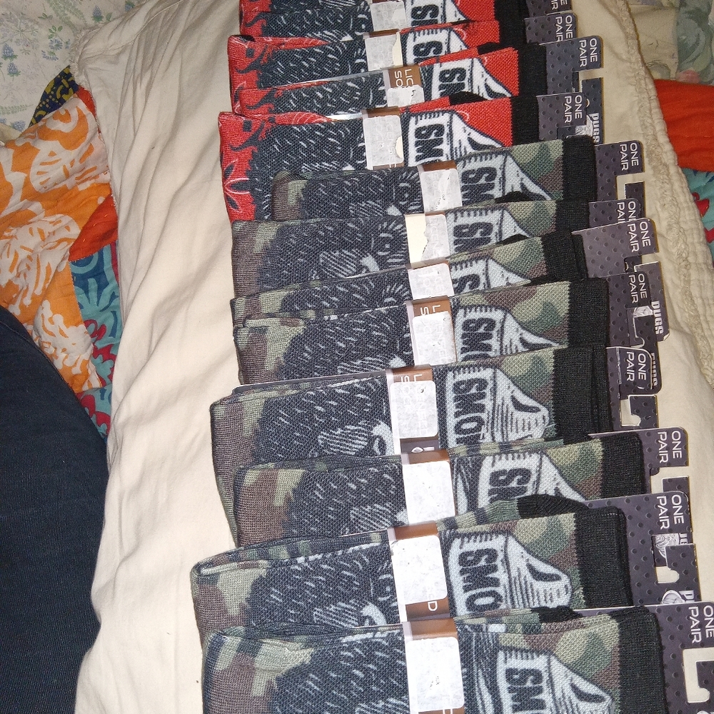 Smokey Bear socks NEW